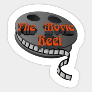 The Movie Reel End Credit Logo Sticker